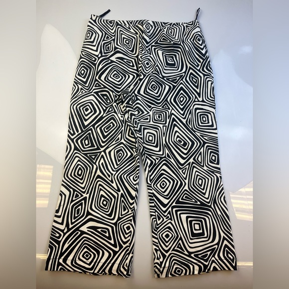 Debra Deroo Patterned Pants R113-6 - Picture 1 of 3